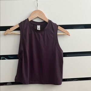 Lululemon Athletica Dark Purple Tank Top